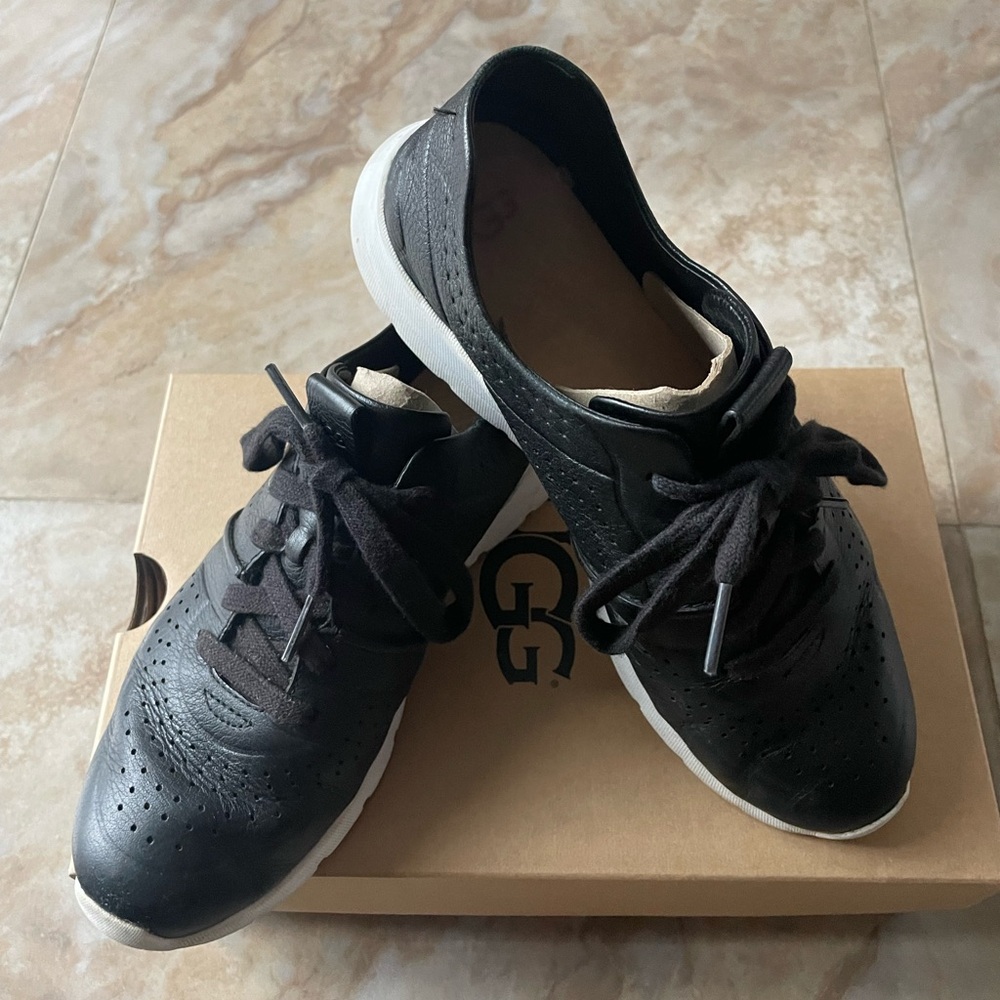 UGG Black Slip-On Women's Sneakers